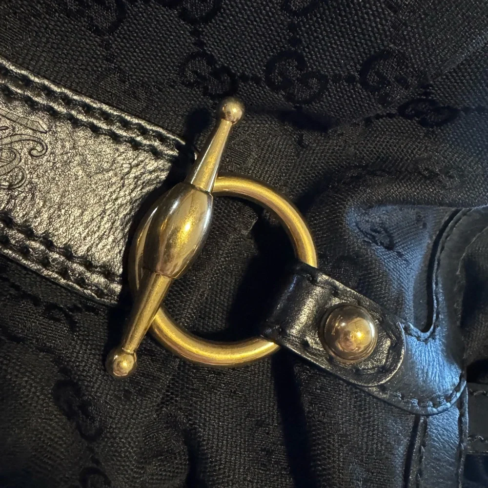 Gucci Jockey tote, 2000s–early 2010s era (post–Tom Ford) incl original dust bag